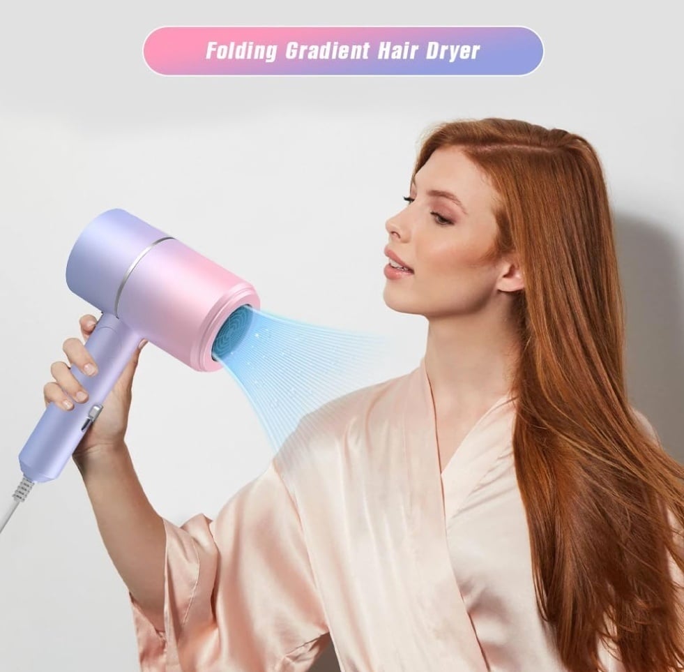Uscator de Par Profesional Pliabil – Design Gradient Modern 1400W