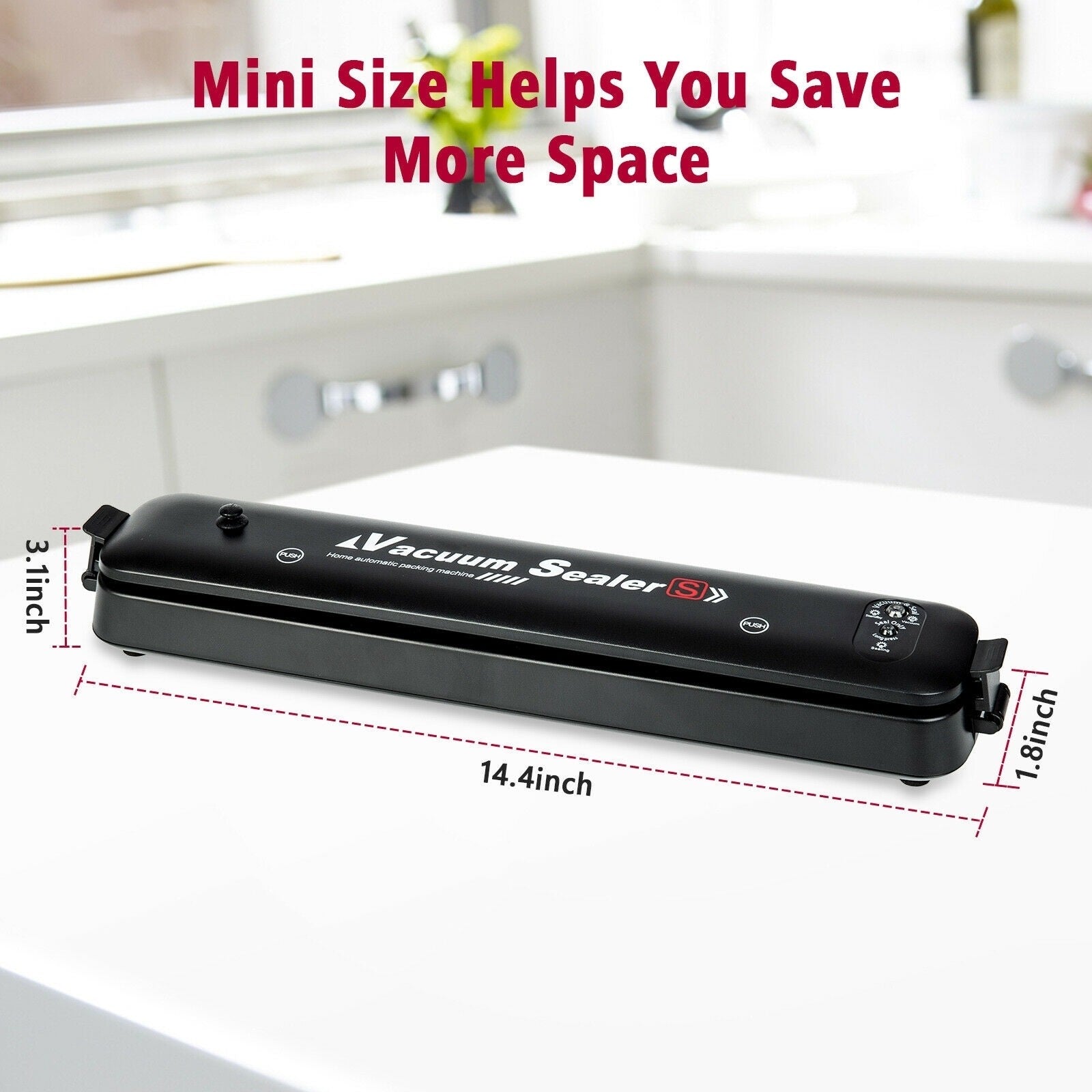 Aparat de sigilat si vidat, 220V, 90W