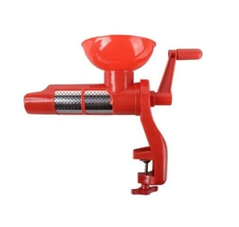 Storcator de rosii manual cu sita de inox si corp plastic lichidare stoc Aden