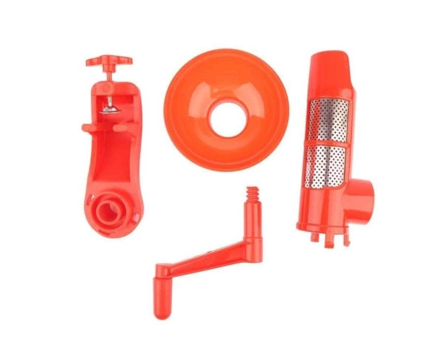 Storcator de rosii manual cu sita de inox si corp plastic lichidare stoc Aden